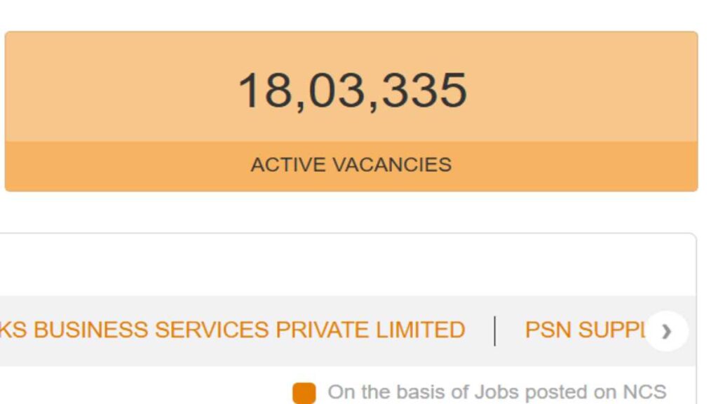 NCS Jobs Apply Online