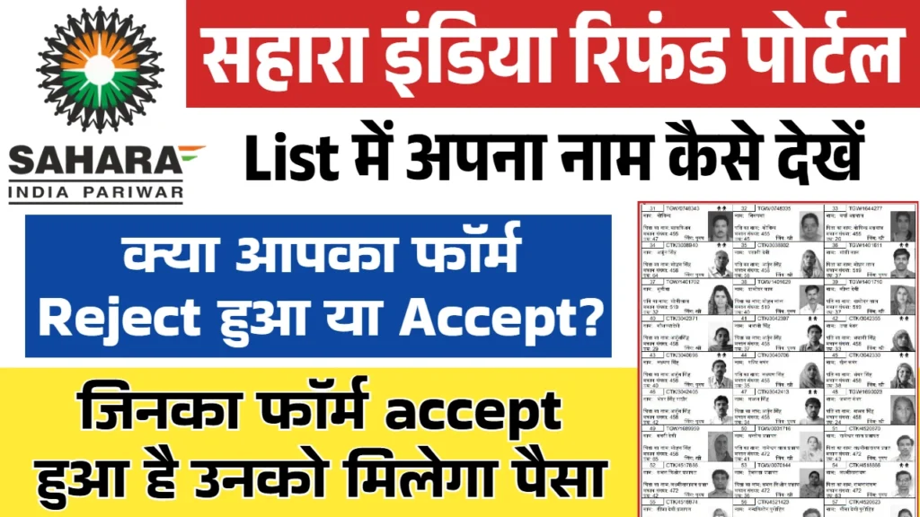 Sahara India Payment List